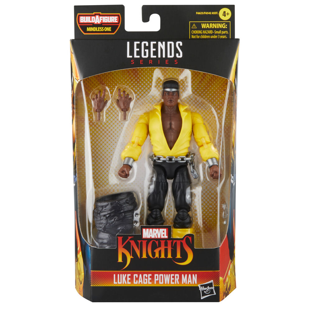 Marvel Legends Series Knights: Luke Cage Power Man Bullseye Figur 15cm