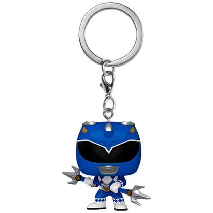 Pocket POP Nyckelring Power Rangers 30-årsjubileum - Blå Ranger