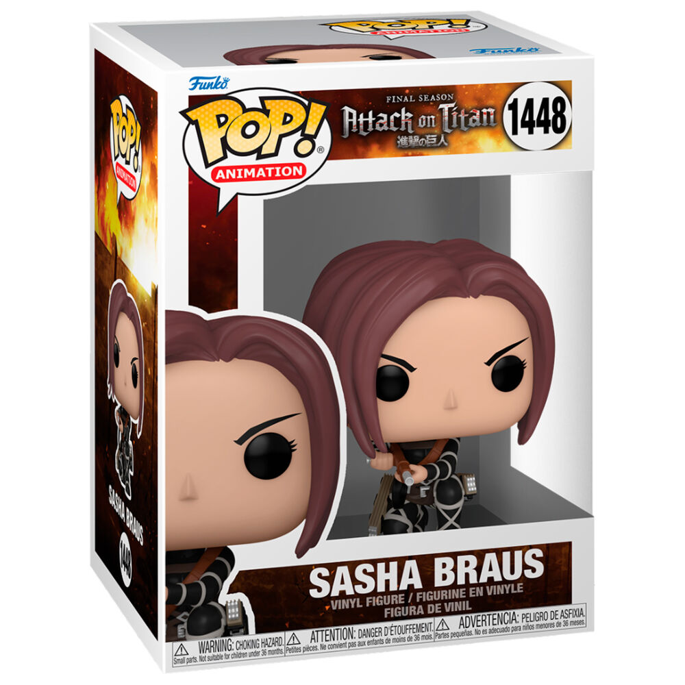 Funko POP Attack on Titan - Sasha Braus Figur