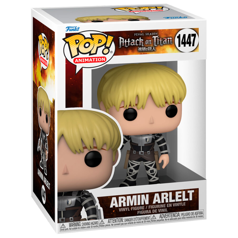 Funko POP Attack on Titan Armin Arlelt Figur