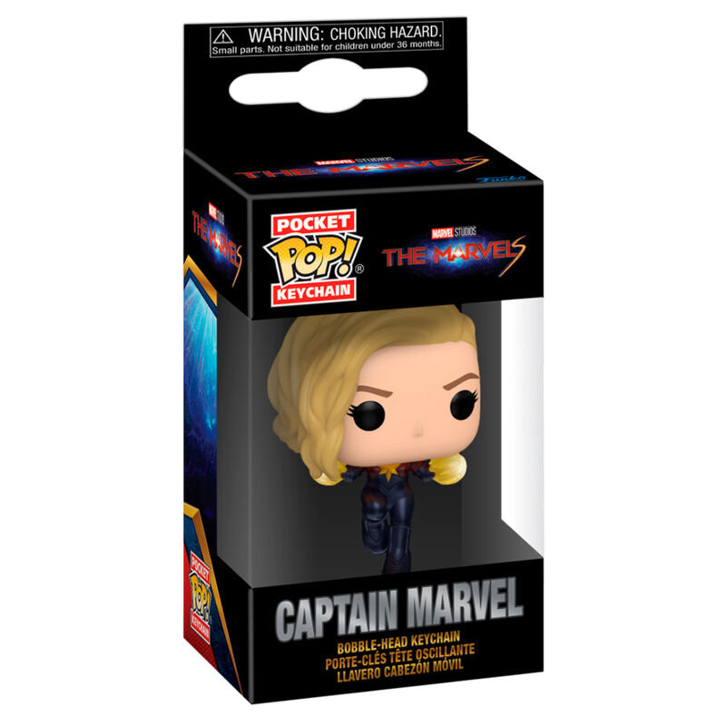Pocket POP Nyckelring Marvel Captain Marvel