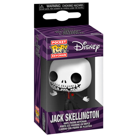 Pocket POP Nyckelring Nightmare Before Christmas 30-årsjubileum Jack Skellington