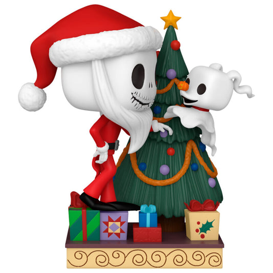 POP Figur Deluxe Disney Nightmare Before Christmas 30-årsjubileum Jack Skellington och Zero