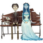 Figur av Emily och Victor från Corpse Bride