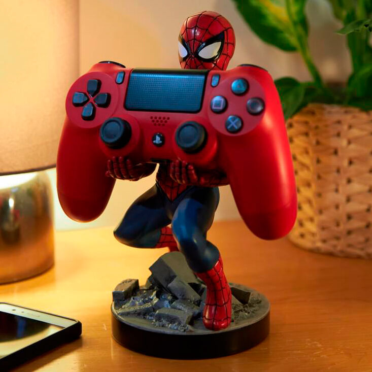 Marvel Spiderman Figur Klämma Kabelhållare 21cm