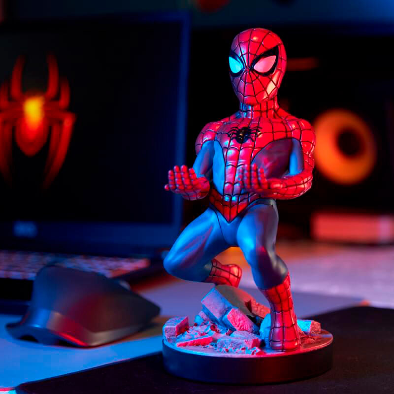 Marvel Spiderman Figur Klämma Kabelhållare 21cm