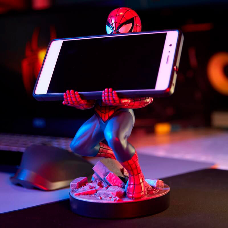 Marvel Spiderman Figur Klämma Kabelhållare 21cm