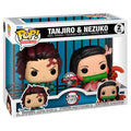 POP pack 2 figurer från Demon Slayer Kimetsu no Yaiba: Tanjiro & Nezuko Exklusiv