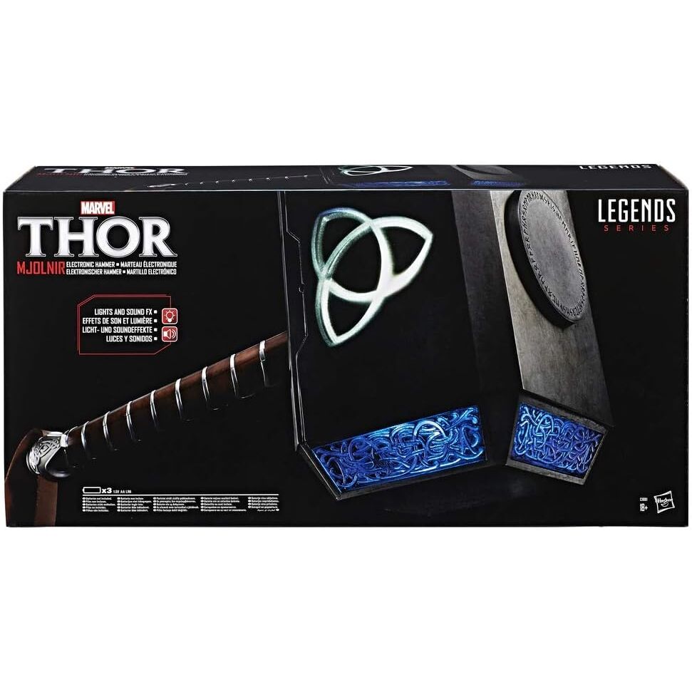 Marvel Avengers Thor Mjolnir Hammer Replica – 1:1 Skala