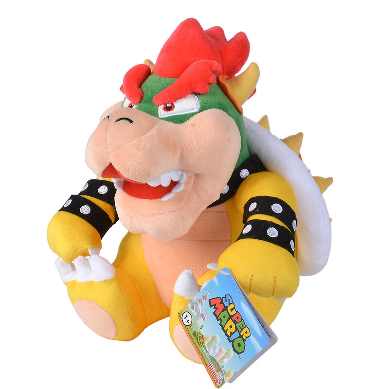 Super Mario Bros Bowser gosedjur 30cm