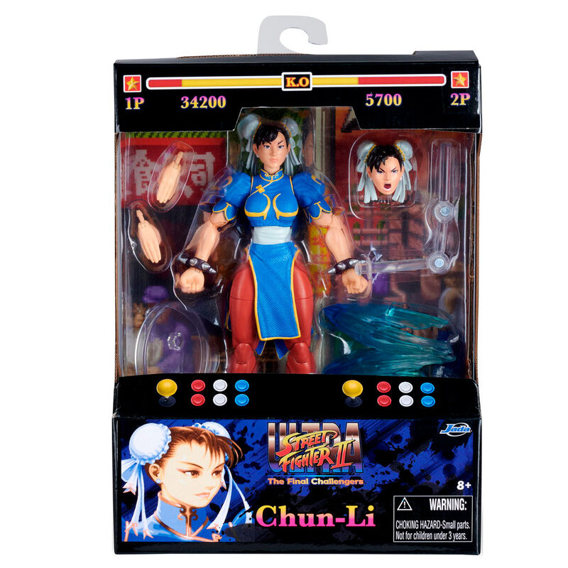 Street Fighter II Chun-Li Figur 15cm