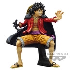 One Piece King of Artist Monkey D Luffy Figur 20cm Wanokuni II