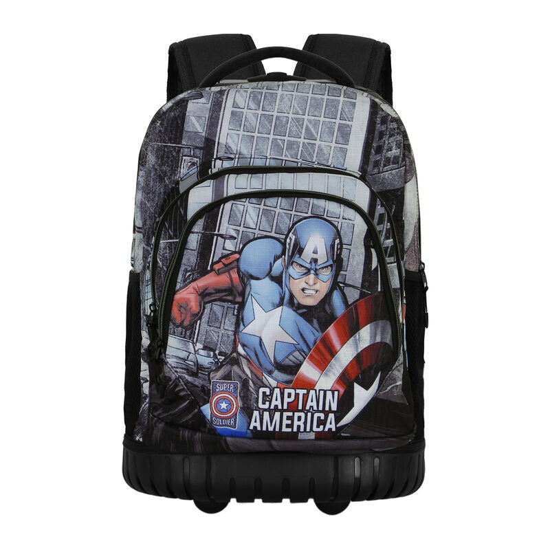 Marvel Captain America Defender Ryggsäck med Hjul 47cm