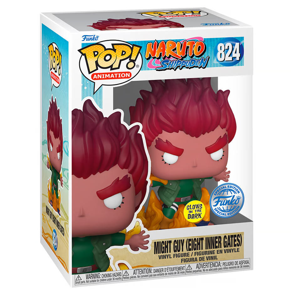 Funko POP Naruto Shippuden Might Guy Exclusive Figur