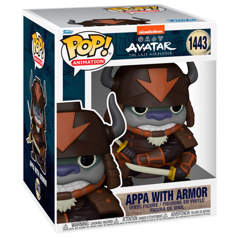 POP Figur Super Avatar The Last Airbender Appa med Rustning