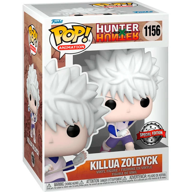 Funko POP Figur Hunter x Hunter Killua Zoldyck Exclusiv