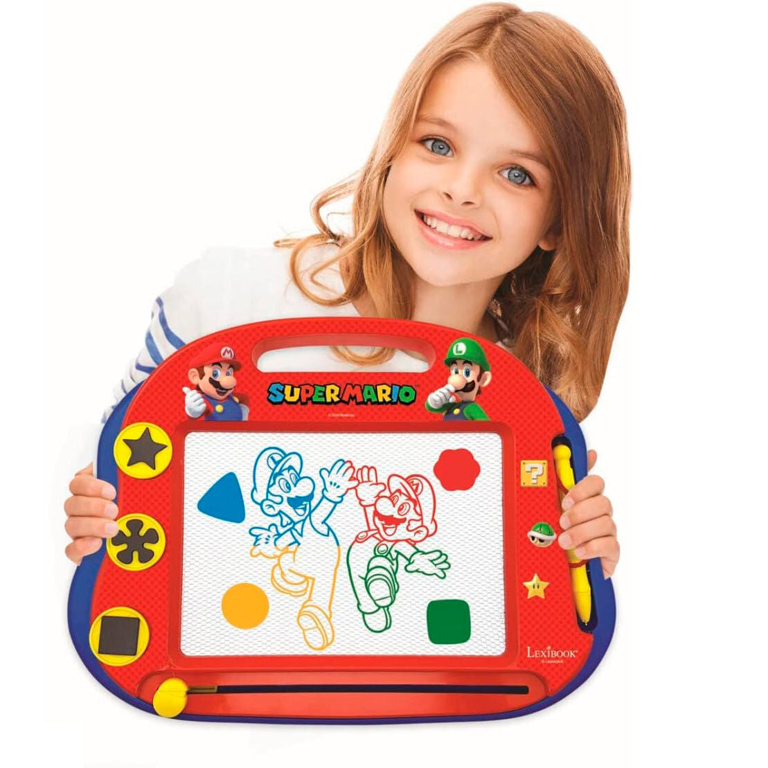 Super Mario Bros Blackboard - Kreativ Ritskylt för Barn