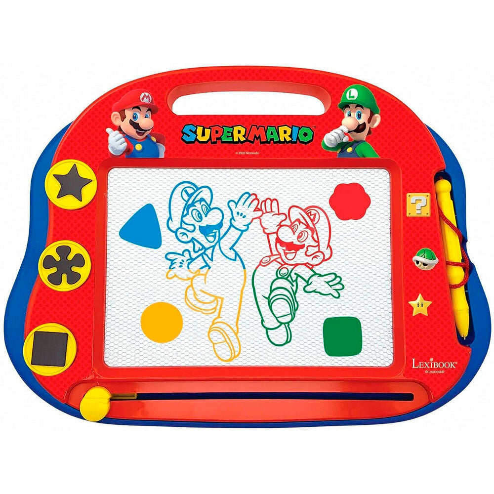Super Mario Bros Blackboard - Kreativ Ritskylt för Barn