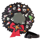 Loungefly Disney Nightmare Before Christmas Wreath Crossbody Bag