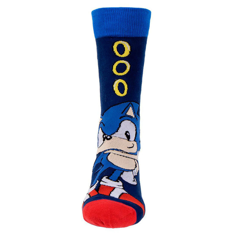 Sonic the Hedgehog 3-Pack Strumpor för Vuxna