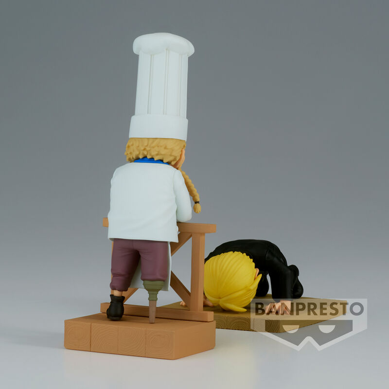 One Piece WCF Log Series Sanji & Zeff Samlarfigur 8cm