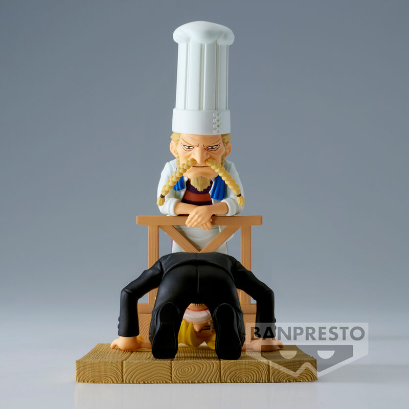 One Piece WCF Log Series Sanji & Zeff Samlarfigur 8cm