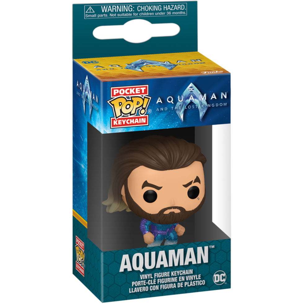 Pocket POP Nyckelring DC Comics Aquaman och Förlorade Kungadömet