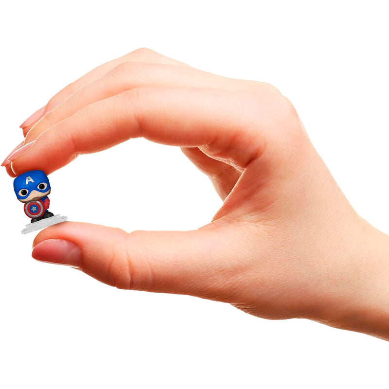 Bitty POP! Marvel The Infinity Saga Captain America - 4 Figurer