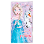 Disney Frost Elsa & Olaf Bomull Strandhandduk