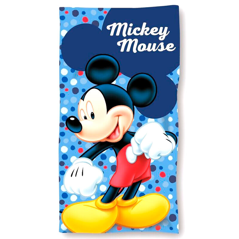 Disney Mickey Bomull Strandhandduk