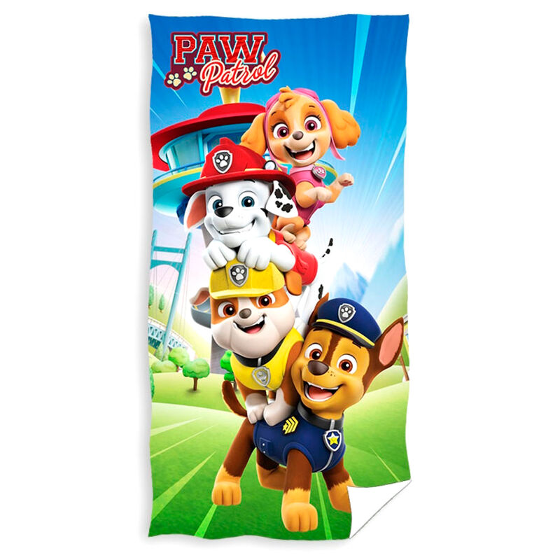 Paw Patrol Mikrofiber Strandhandduk 70x140 cm