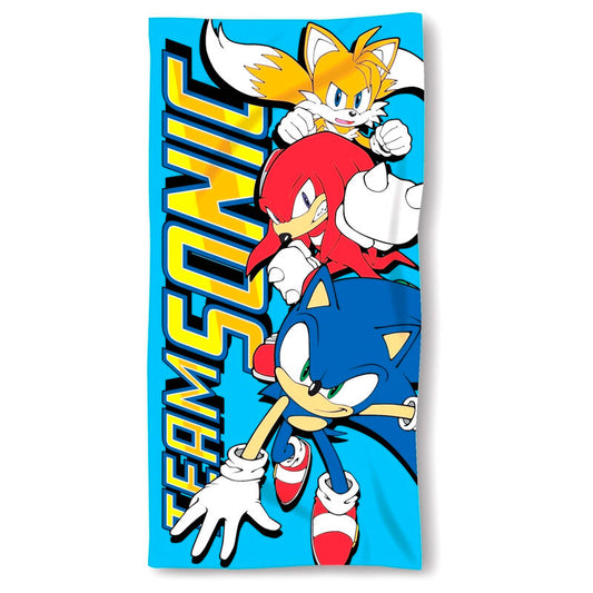 Sonic The Hedgehog microfibre beach Handduk
