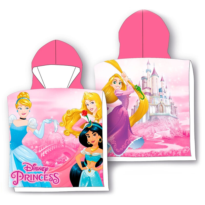 Disney Princess Mikrofiber Ponchohandduk