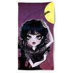 Gothic Girl Mikrofiber Strandhandduk