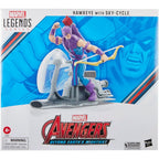 Marvel Avengers Hawkeye Med Sky-Cycle Figur 15 cm