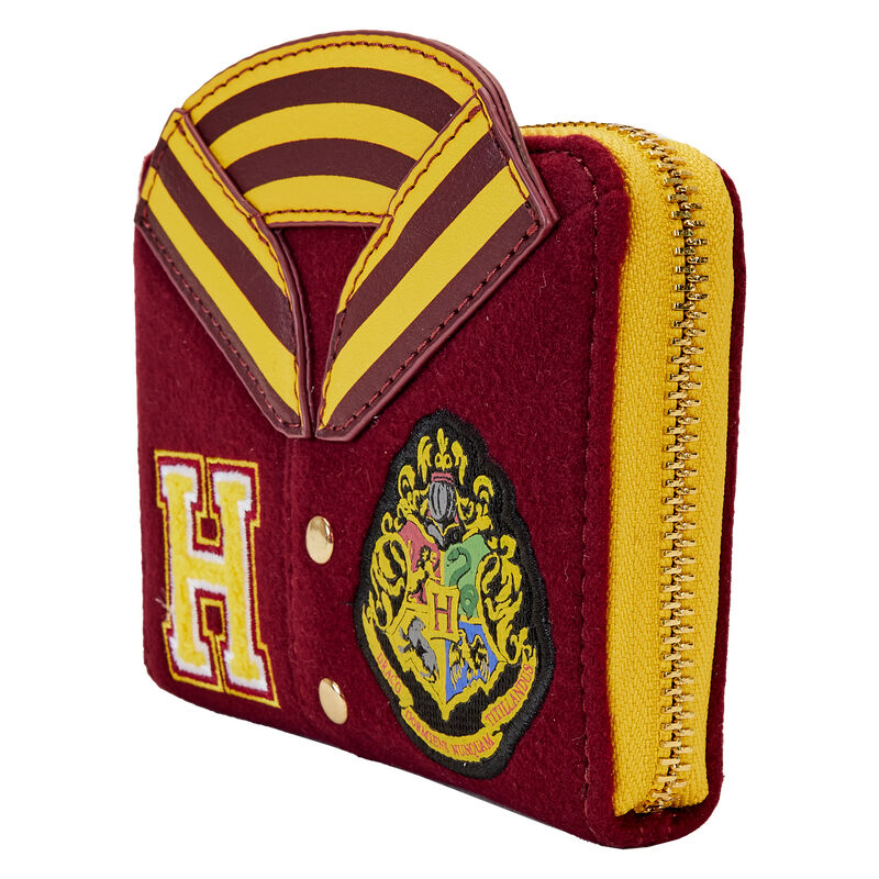Loungefly Harry Potter Hogwarts Crest Varsity Jacket Plånbok