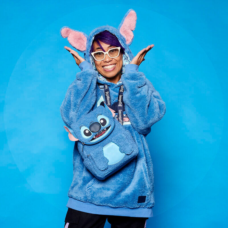 Loungefly Disney Stitch gosedjur Ryggsäck 26cm