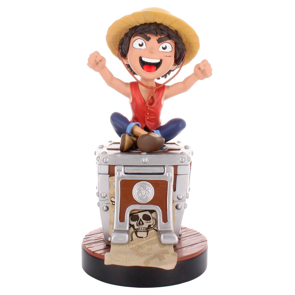 One Piece Luffy Klämfäste Kabelhållare 20cm