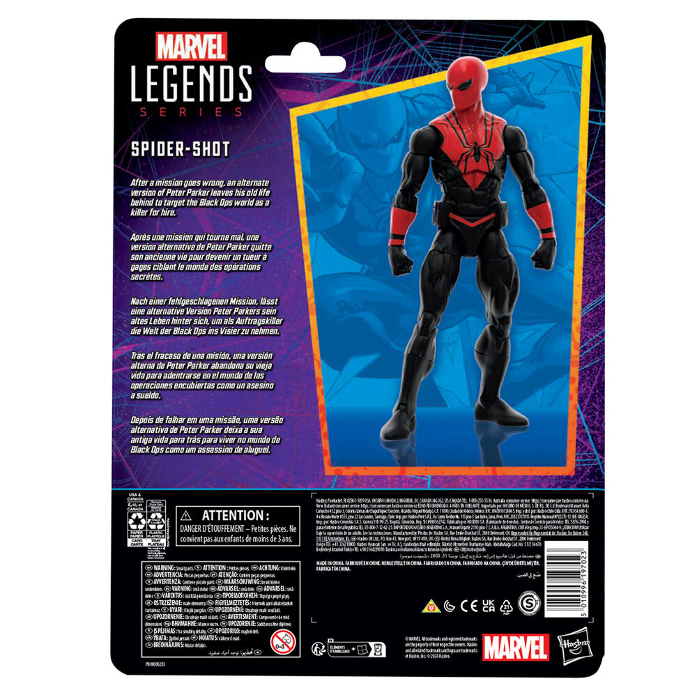 Marvel Spider-Man Spider-Shot Action Figur