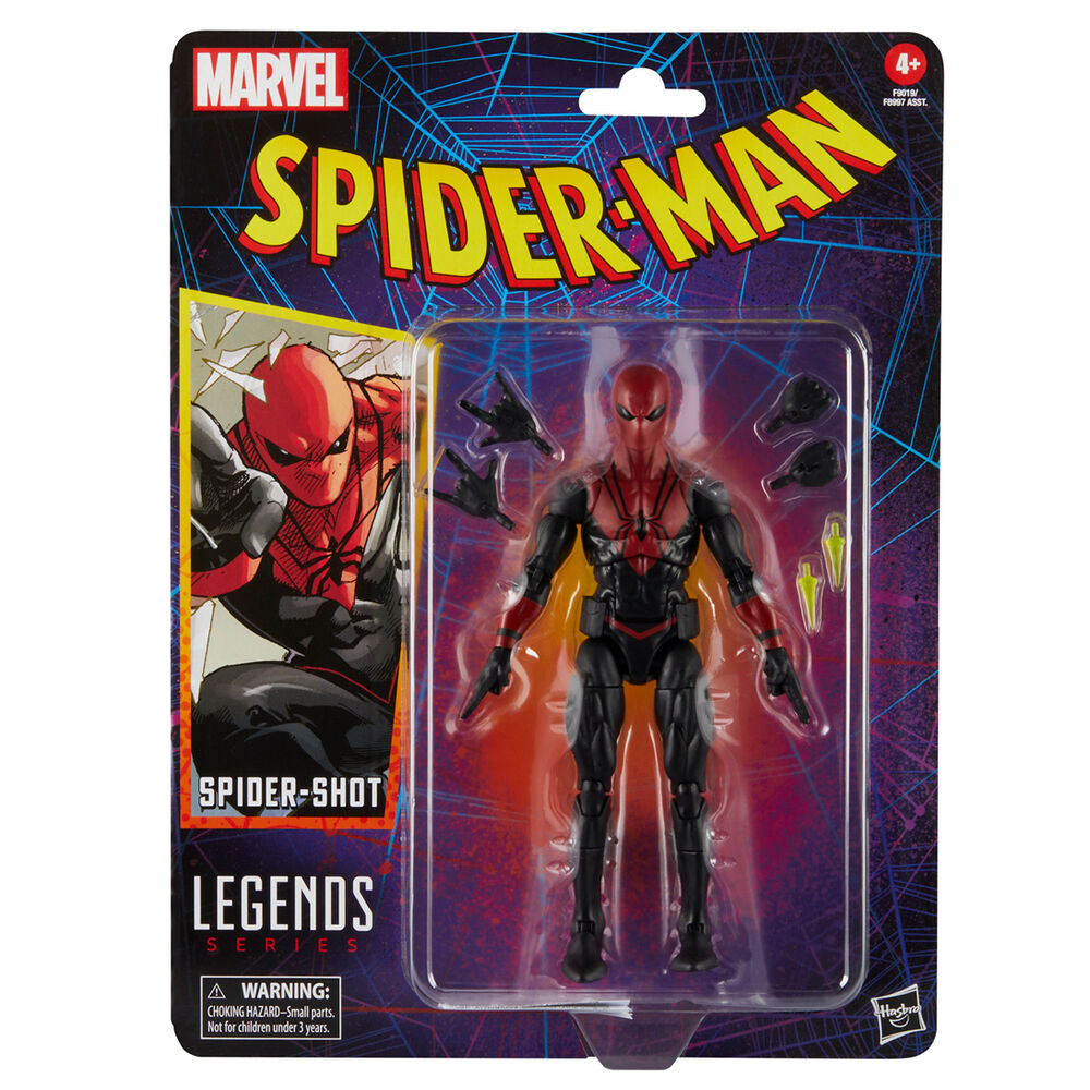 Marvel Spider-Man Spider-Shot Action Figur