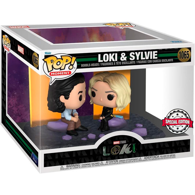 POP Figur Moment Marvel Loki - Loki och Sylvie Exclusive
