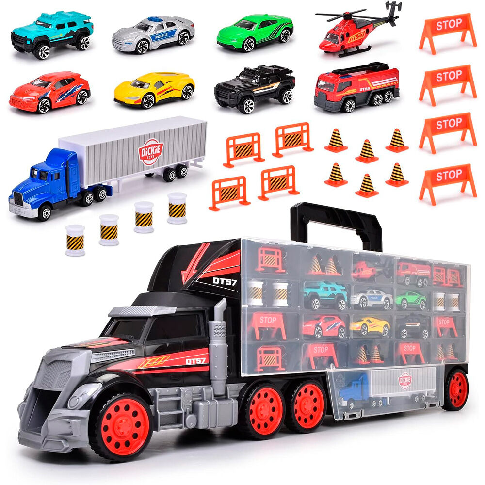 Lastvagn Förvaring med 42 Bitar - Metal Cars