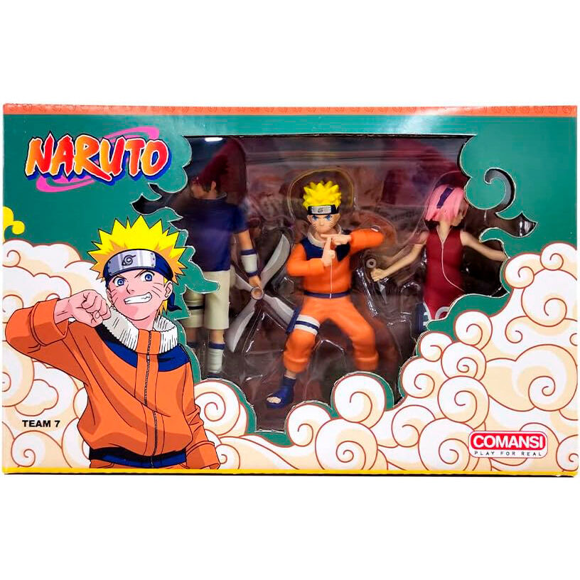 Naruto Shippuden Figurpaket – Naruto, Sasuke och Sakura