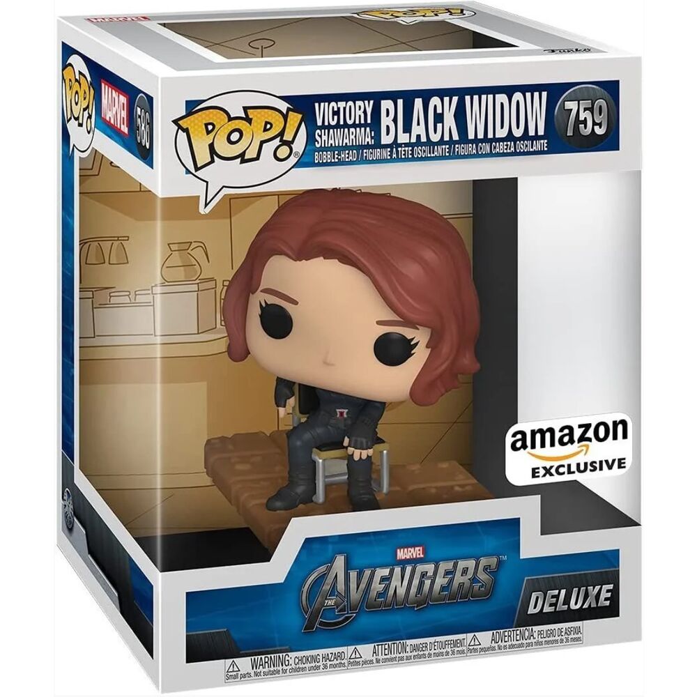 POP Figur Deluxe Marvel Avengers Black Widow Exclusiv