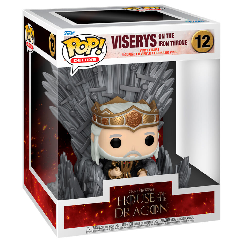POP-figur Deluxe House of the Dragon: Viserys på Järntronen