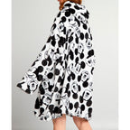 Disney Mickey Oversize Sweatshirt Coat för Vuxna - Koral