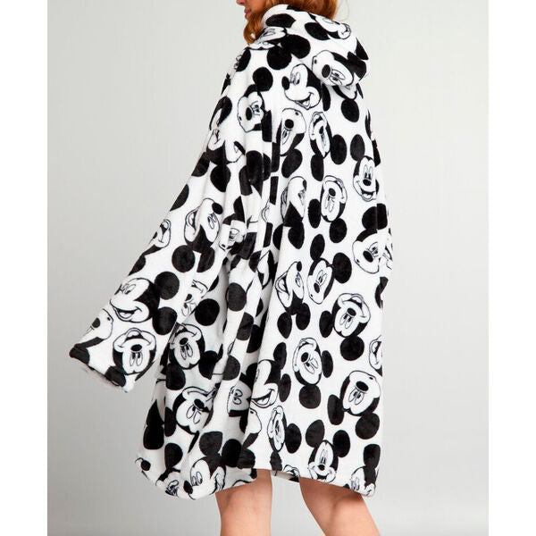 Disney Mickey Oversize Sweatshirt Coat för Vuxna - Koral