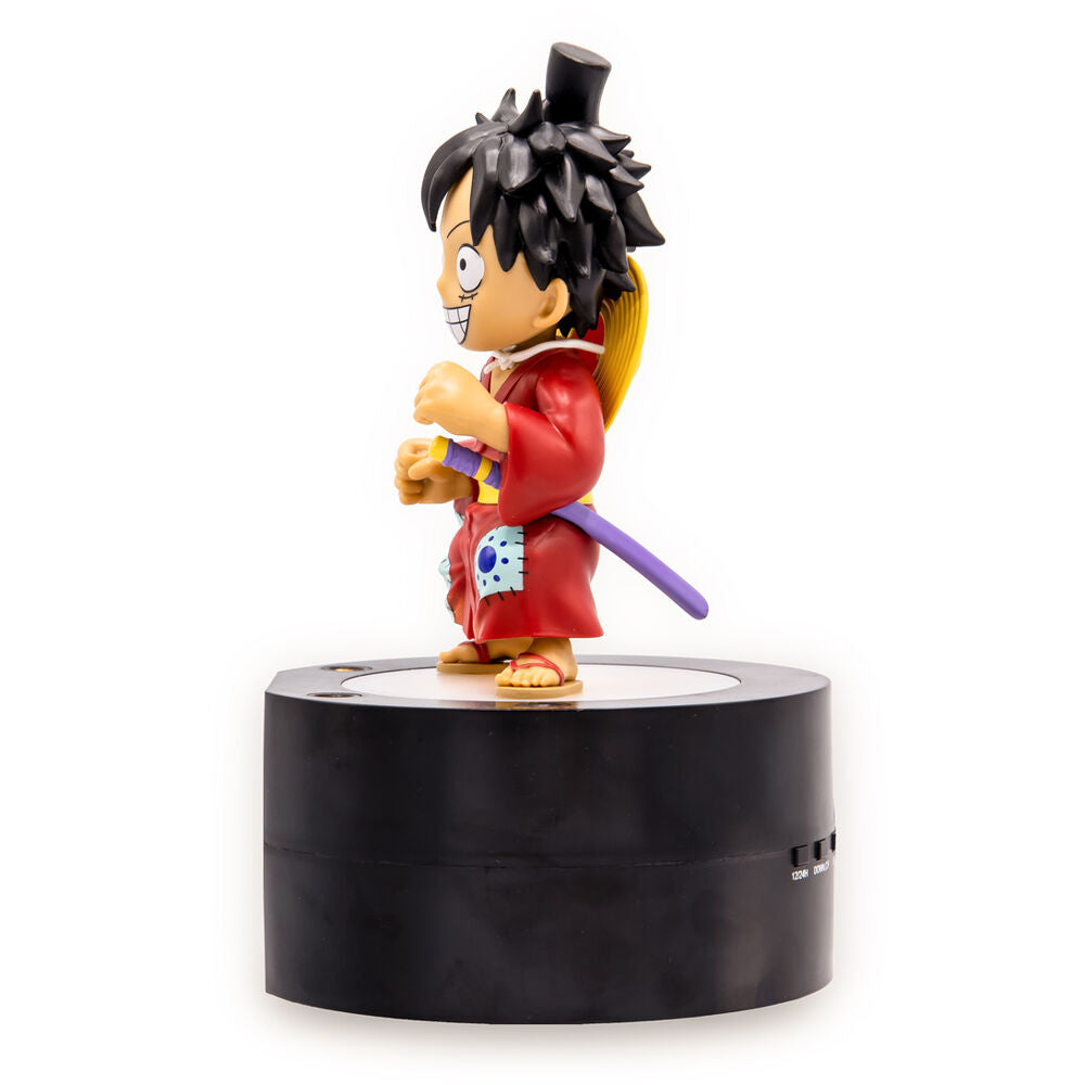 One Piece Luffy Alarm Clock Figur 20cm