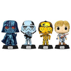 POP-pack med 4 exklusiva Star Wars-figurer