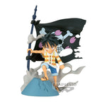 One Piece WCF Log Stories Monkey D Luffy Figur 8cm